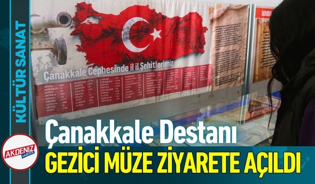 Çanakkale Savaşları Sergisi Kozanlı Öğrencilerle Buluştu