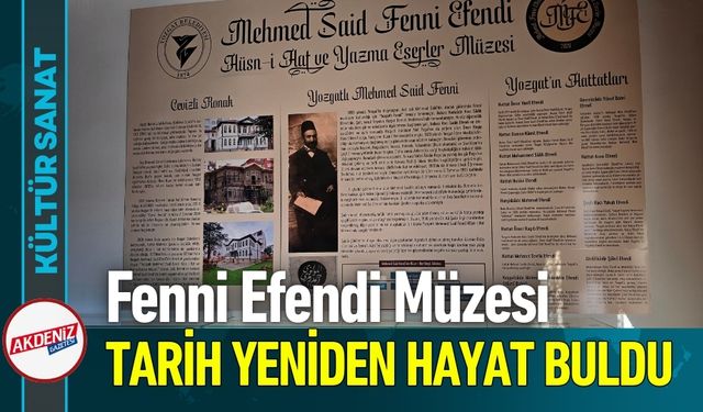 Cevizli Konak’ta Tarih Yeniden Hayat Buldu