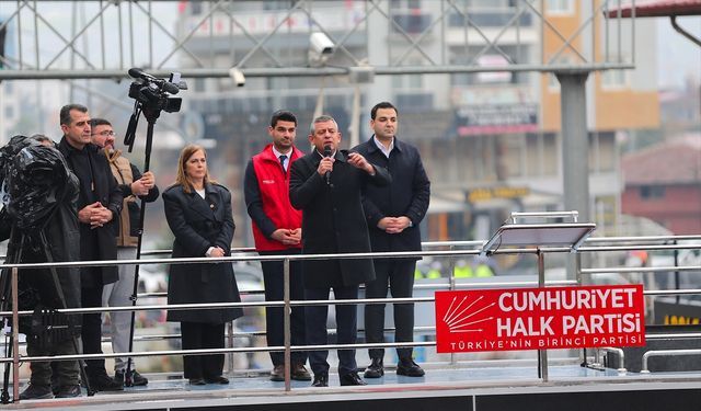 CHP Genel Başkanı Özgür Özel, Hatay mitinginde konuştu: