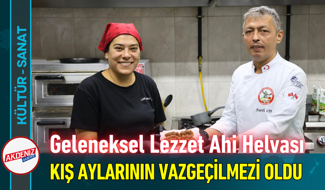 Geleneksel Lezzet Ahi Helvası Kış Aylarının Vazgeçilmezi Oldu!