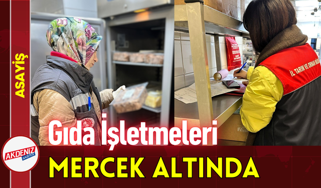 Gıda İşletmeleri Mercek Altında!