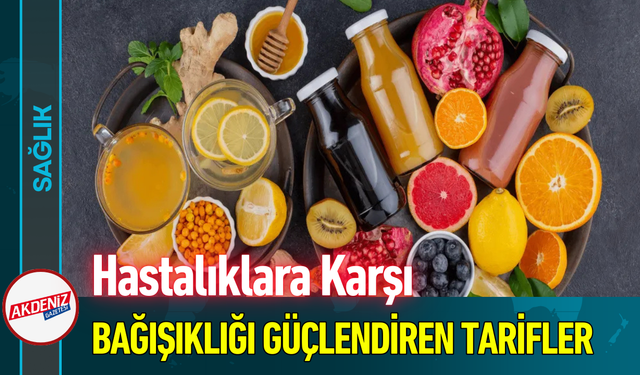 Hastalıklara Karşı Bağışıklığı Güçlendirecek Tarifler!