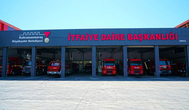 Kahramanmaraş İtfaiyesi 2025 Yılında 16 Bin Olaya Koştu