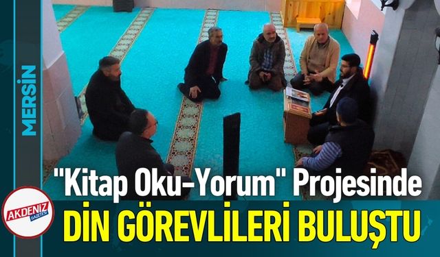 "Kitap Oku-Yorum" Projesi Anamur'da Sürüyor