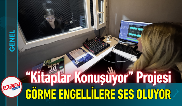 “Kitaplar Konuşuyor” Projesi Görme Engellilere Ses Oluyor!