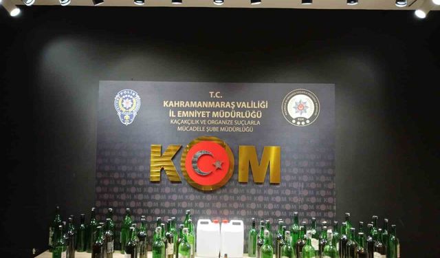 KOM Ekiplerinden Sahte İçki Operasyonu
