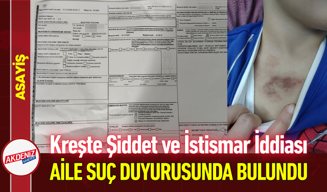 Kreşte Şiddet ve İstismar İddiası: Aile Suç Duyurusunda Bulundu!