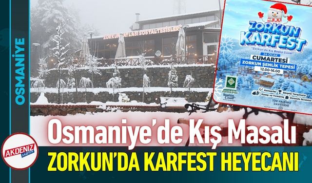 Osmaniye Zorkun Yaylası’nda Karfest Coşkusu Başlıyor
