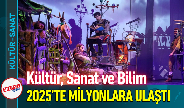 Kültür, Sanat ve Bilim 2025’te Milyonlara Ulaştı!