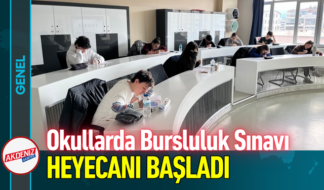 Okullarda Bursluluk Sınavı Heyecanı Başladı!