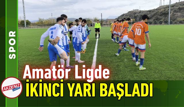 Osmaniye 1. Amatör Ligin İkinci Yarısı Başladı