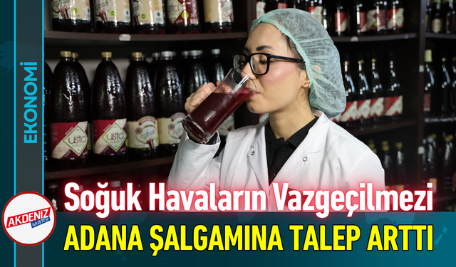 Soğuk Havaların Vazgeçilmezi Adana Şalgamına Talep Arttı!