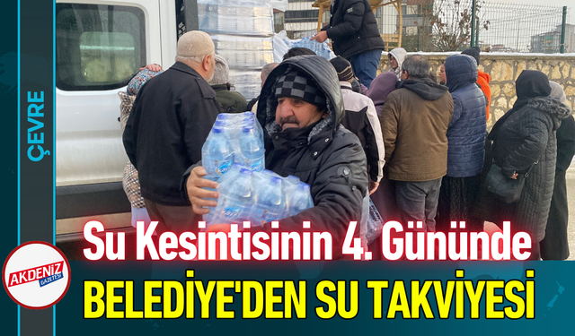 Su Kesintisinin 4. Gününde Belediye'den Su Takviyesi!