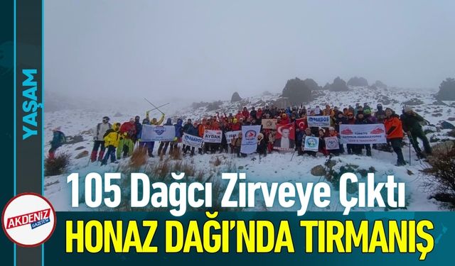 Türkiye’nin 10 İlinden Gelen Dağcılar Honaz’da Buluştu