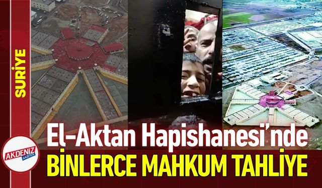 SDG’nin Sednaya’sı El-Aktan’da Mahkumlar Tahliye Bekliyor