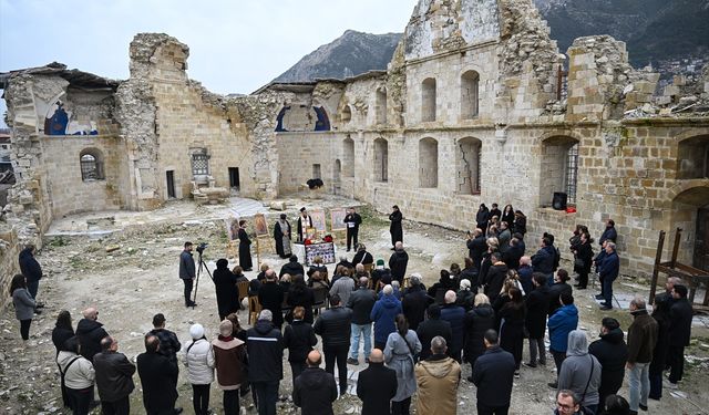 Antakya Rum Ortodoks Kilisesi’nde Deprem Şehitleri Anıldı