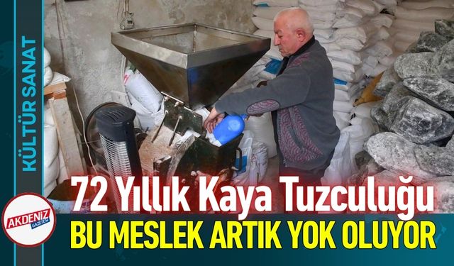 72 Yıllık Bir Sokağın Mesleği Tarihe Karışıyor
