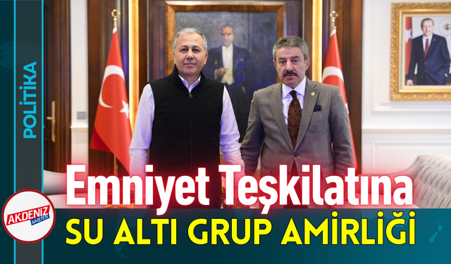 Emniyet Teşkilatına Su Altı Grup Amirliği!