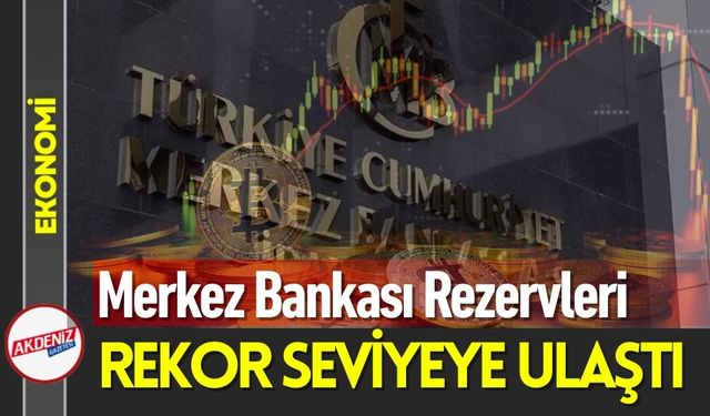 Merkez Bankası Rezervleri Rekor Seviyeye Ulaştı