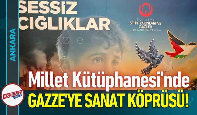 Millet Kütüphanesi'nde Gazze Temalı Anlamlı Sergi