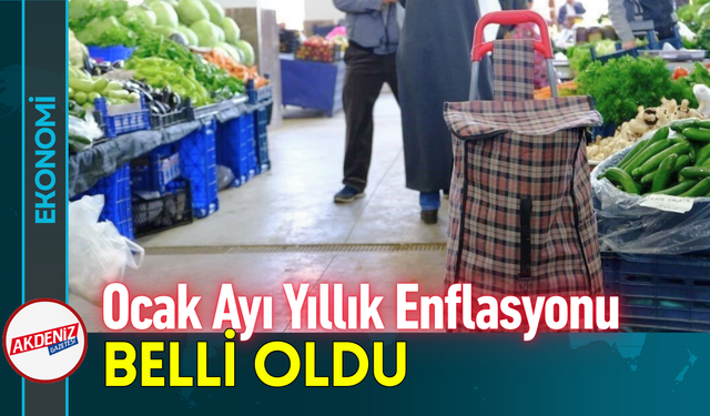 Ocak Ayı Yıllık Enflasyonu Belli Oldu!