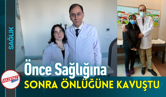 Önce Sağlığına, Sonra Beyaz Önlüğüne Kavuştu!