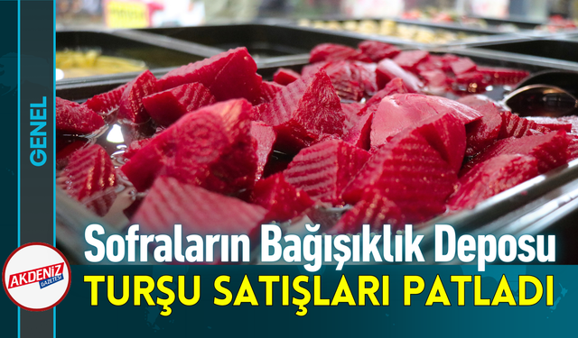 Sofraların Bağışıklık Deposu: Turşu Satışları Patladı!
