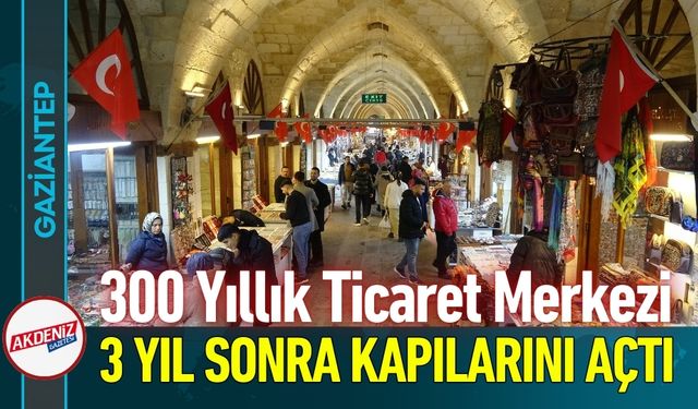 Asrın Felaketinden Sonra 300 Yıllık Bedesten Cıvıl Cıvıl