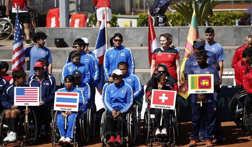 Tekerlekli Sandalye Dünya Takımlar Tenis Şampiyonası başladı