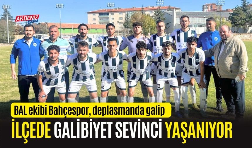 OSMANİYE’NİN BAL EKİBİ BAHÇESPOR, DEPLASMANDA GALİP