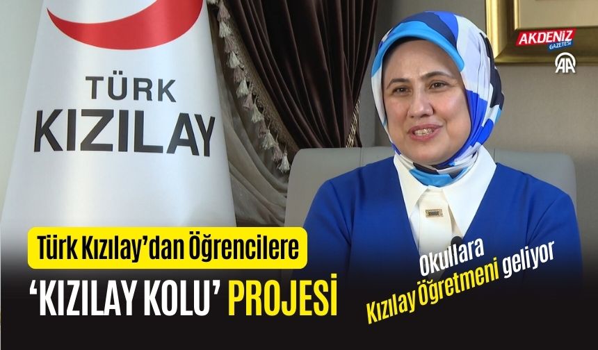 Türk Kızılay’dan Öğrencilere ‘Kızılay Kolu’ Projesi