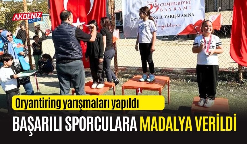 OSMANİYE'DE ORYANTİRİNG YARIŞINA 283 SPORCU KATILDI