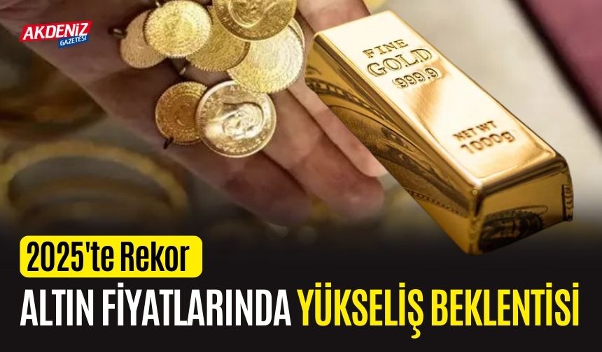 Altın Fiyatlarında Yükseliş Beklentisi: 2025'te Rekor Seviyelere Ulaşabilir