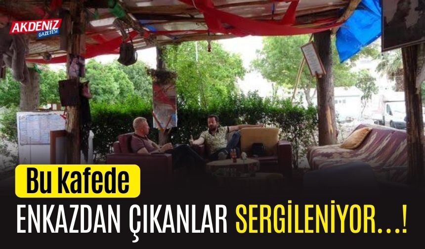 Enkazdan çıkarılan eşyalar sergileniyor