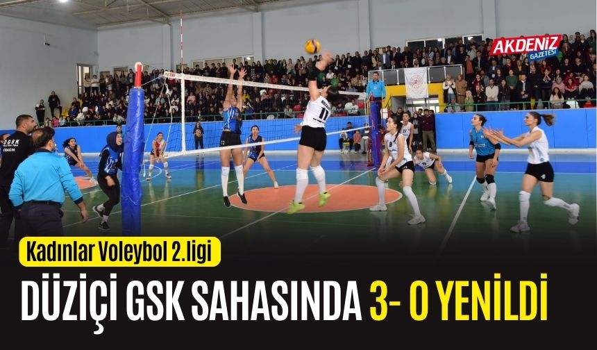 OSMANİYE TEMSİLCİSİ, SAHASINDA 3-0 YENİİLDİ