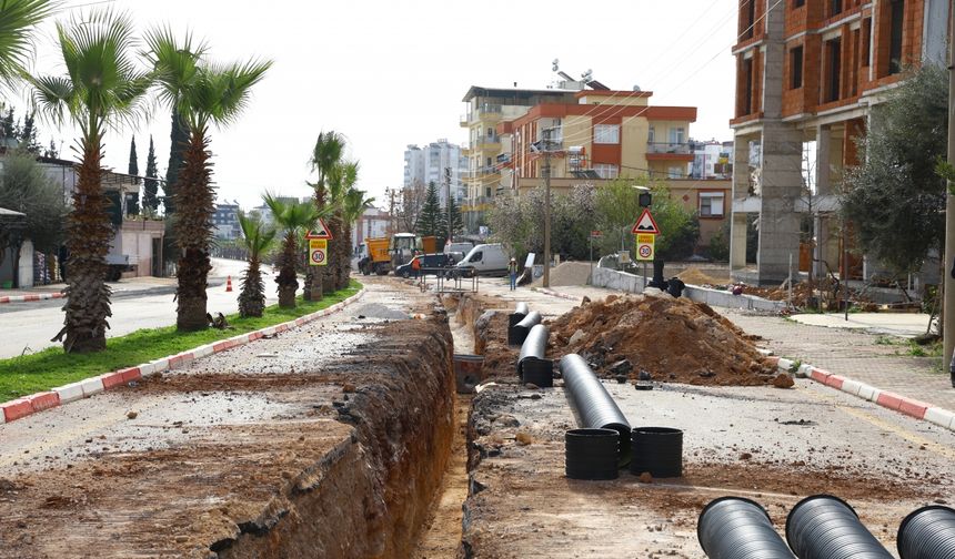 Kanalizasyon altyapı çalışması başlatıldı