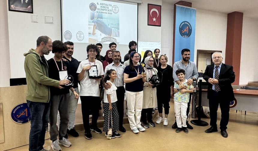 8. Antalya Kimya Olimpiyatı Genç Bilim İnsanlarını Buluşturdu