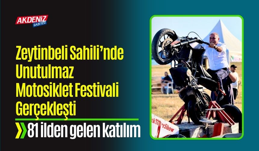 Adana'da Motosiklet Festivali Coşkusu: 81 İlden Katılım