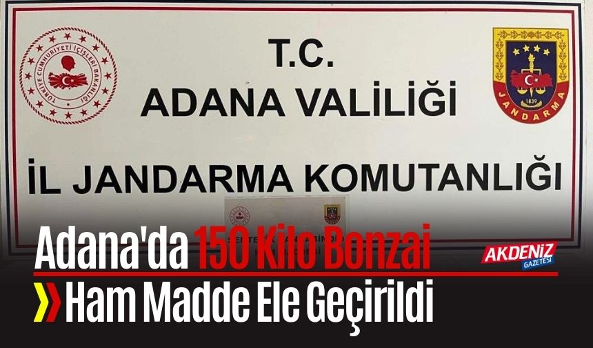 Adana'da Zehir Tacirlerine Darbe: 2 Kişi Tutuklandı