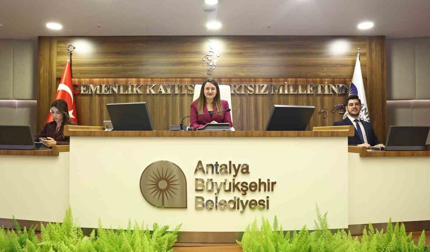 Antalya Büyükşehir Belediyesi’nin 2024 Kesin Hesabı Oy Birliğiyle Kabul Edildi