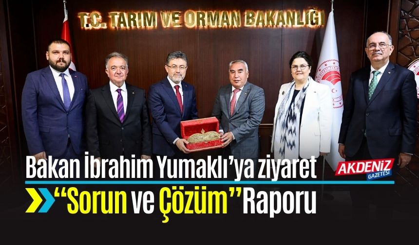 Osmaniye Heyeti, Bakan İbrahim Yumaklı'yı Ziyaret Etti