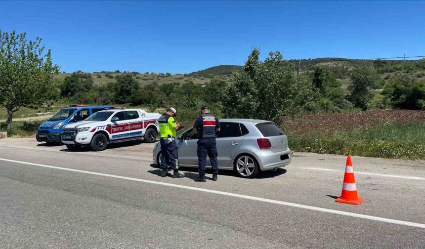 Burdur'da Motosiklet ve Usulsüz Siren Denetimi