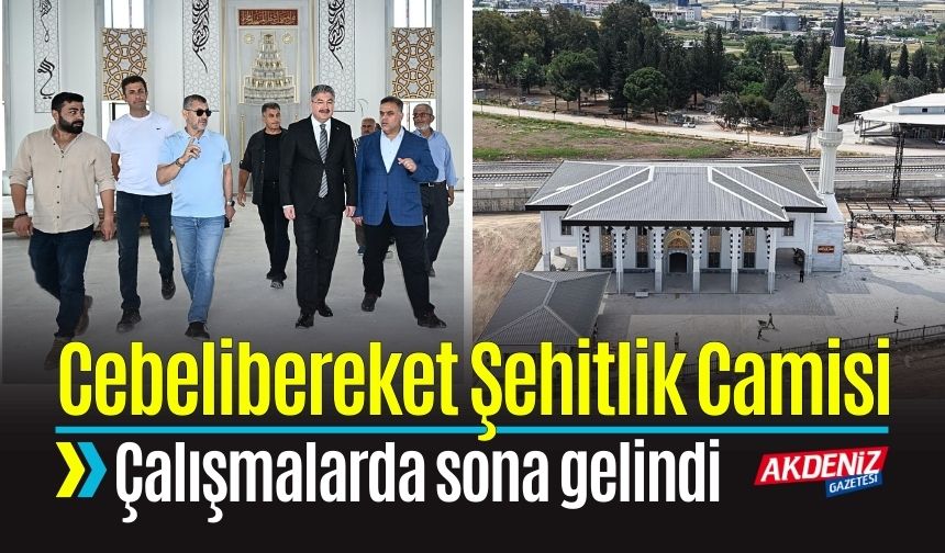 Cebelibereket Şehitlik Camisinde Sona Gelindi