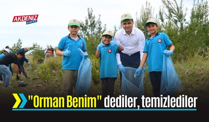 Öğrenciler Höyük Köyü'nde Orman İçin Seferber Oldu