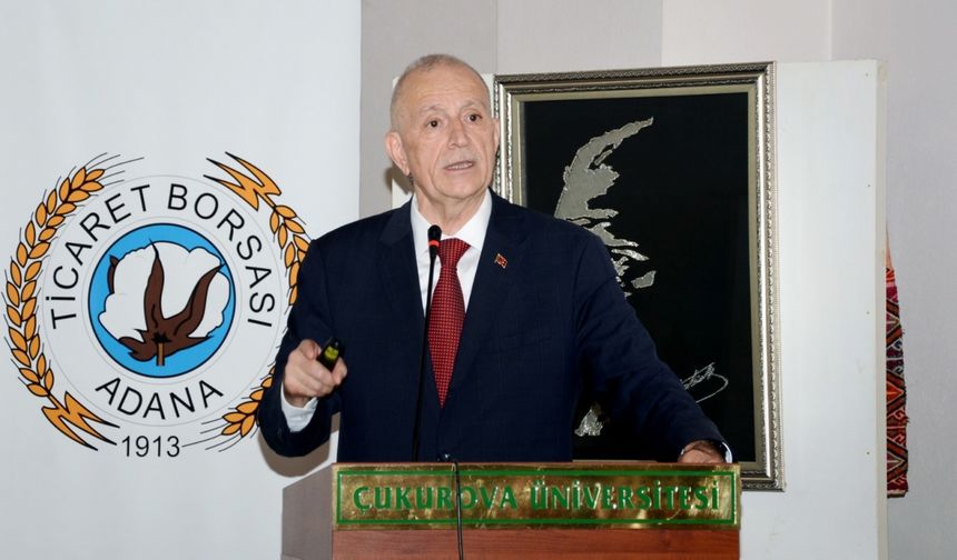 ÇÜTAM, Adana Ticaret Borsası Başkanı Şahin Bilgiç’i konuk etti