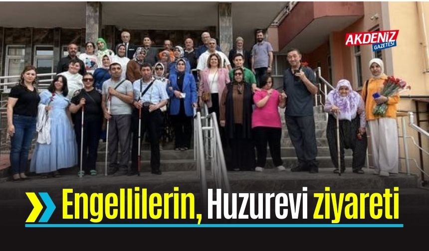 Engelliler Derneğinden Huzurevi Sakinlerine Ziyaret