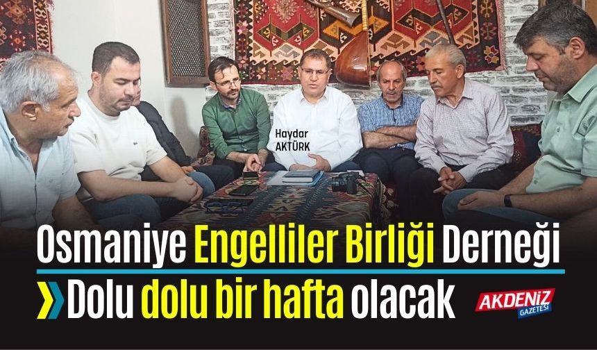 Engelliler Birliği Derneği, Dolu Dolu Bir Haftaya Hazırlanıyor