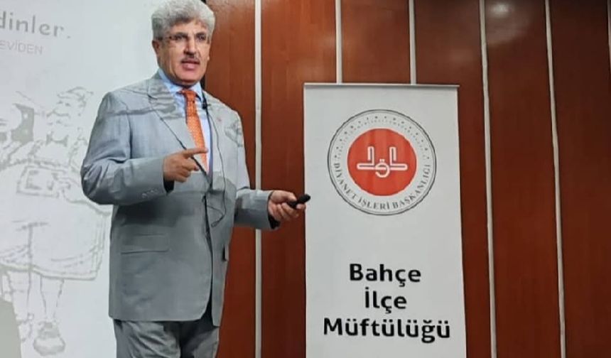 Bahçe'de Aile Konferansı Düzenlendi