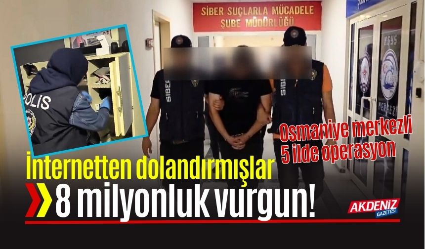 İnternetten Dolandırıcılığa Darbe: Eş Zamanlı Operasyon