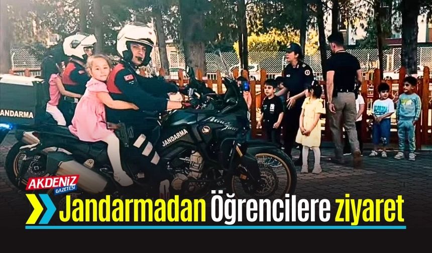 Jandarma, Anaokulu Öğrencileriyle Buluştu